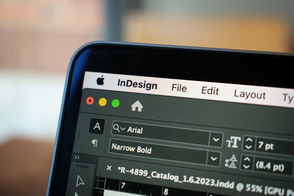 grafički dizajn InDesign trionis one