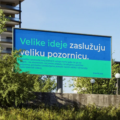 trionis jumbo plakat